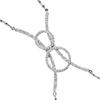 AliExpress Mais Vendido Joias Personalizadas Redondas Full Diamond Bracket Europeu e Americano Passarela Sexy Corrente de Corpo Corrente de Corpo