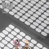 Fita Dupla Face Especial para Nail Art, Transparente e Sem Marcas, Adesivos Adesivos de Gelatina de Cristal Ovais, Moldes de Unha Usáveis, Atacado