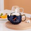 Juego de Té Estilo Japonés Ins con Tetera de Gran Capacidad, Exclusivo para Comercio Exterior de Amazon, Se Puede Añadir Logo, Regalo Empresarial
