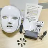 Comércio Exterior Máscara Facial de Rejuvenescimento por Fótons Sem Fio Dispositivo de Beleza Led Espectro de Sete Cores Dispositivo de Máscara de Beleza Certificado CE Transfronteiriço