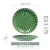 [Cada uno es una gran colección de platos con alto valor de color] Plato de cerámica japonés para el hogar bistec