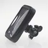 Manillar de Bicicleta de Montaña Motocicleta Eléctrica Grifo Espejo Retrovisor Bolsa Impermeable Soporte para Teléfono Móvil de Navegación