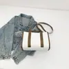 Bolsa Tote Grande de Design Nicho da Moda Estilo Coreano Ins para Primavera e Verão Feminina para o Trabalho Ombro e Transversal