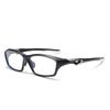 Gafas Deportivas para Ciclismo con Montura Ligera, Patillas Antideslizantes Mate y Lentes Sin Graduación, Adecuadas para Hombres con Miopía, Fabricadas de Material Ultra Ligero Tr90