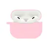 Adecuado para AirPods Tercera Generación Cubierta Protectora Cubierta para Audífonos Inalámbricos Bluetooth de Apple Estuche Protector para Audífonos de Silicona de Color Puro