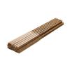 Palillos para lavavajillas pintura especial sin cera madera ala de pollo madera natural para el hogar vajilla de madera maciza 10 pares