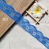 Encaje de 4 cm No Elástico Forma de Abanico Ribete de Encaje Cortina Mosquitera Borde Decorativo Encaje Cinta de Encaje para Regalo Hecho a Mano DIY
