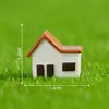 Miniatura de villa tipo casa europea para microjardinería, accesorios de decoración de jardinería DIY, adornos en miniatura para escritorio