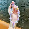 Cadena de Teléfono con Cuentas de Globo Aerostático Transfronterizo Llavero Colgante Accesorios para Bolsas Regalo para Pareja Llavero Comercio Exterior Mayorista