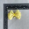 Accesorios de Moño de Tela, Pasadores Hechos a Mano para DIY, Cuerdas para el Cabello, Bolsas, Ropa, Accesorios de Flor para Puntera de Zapatos, Accesorios Semi-Terminados