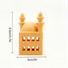 MM3D015 Ornamentos arquitetônicos de estilo étnico transfronteiriço, decorações de mesa festivas, ornamentos de plástico, luzes noturnas LED criativas, peças de exibição