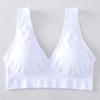 Chaleco Deportivo Explosivo de 7 Colores Transfronterizo para Mujer Europea y Americana Fitness Running Yoga Espalda Hermosa en Forma de U Sujetador Talla Grande con Almohadilla en el Pecho