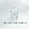 Frasco Cilíndrico para Aromaterapia em Estoque 200ml Vidro Transparente Difusor de Varetas Sem Chama de Luxo Frasco de Refil de Fragrância