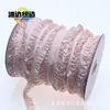Adorno de Volante de Tela Plisada de 1.0 cm Transfronterizo Colorido En Stock Ropa para Muñecas Adornos de Volante Elástico Unidireccional