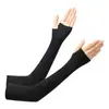 Mangas de Hielo de Verano Protección Solar Mangas Delgadas para Hombres y Mujeres Conducción al Aire Libre Ciclismo Entrega Protección para los Brazos Mangas de Seda de Hielo Anti-UV