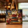 Bolso de Mano con Estampado de Moda Trendy para Mujer Bolso de Hombro Bolso Tote Acolchado Nuevo Producto Transfronterizo 3D Temu Amazon