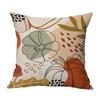 Funda de almohada de lino para sofá, dormitorio, serie del Festival de la Cosecha de Otoño, venta transfronteriza, con estampado de una sola cara