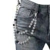 Cadena de pantalones hip hop de moda transfronteriza de comercio exterior cadena corporal de estrella de diamante de alta calidad bola de diamante cadena de cintura cadena de amistad para hombres y mujeres