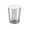 Cubo de basura para sala de estar, uso doméstico, lujo ligero, transparente, para baño, inodoro, cocina, escritorio, oficina, papelera, contenedor de almacenamiento para dormitorio