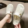 Pantuflas de Mamá Antideslizantes Suela Suave para Mujeres de Mediana Edad Nuevas de Verano No Cansan los Pies Uso en Exteriores Zapatos de Mujer Sandalias de Punta Cerrada Antideslizantes