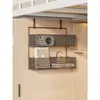 Estante de almacenamiento colgante para la litera inferior en dormitorios, una herramienta mágica para ahorrar espacio para libros y estantes, estante de almacenamiento de cama para dormitorio estudiantil