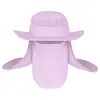 Sombrero Sombrero de Pescador para Exteriores Sombrero de Sol de Verano para Mujer Sombrero de Sol para Montañismo y Pesca para Hombre Protección Solar UV de 360 Grados