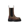 Novas Botas Curtas Outono/Inverno 2026 Botas Martin com Solado Grosso Botas Chelsea Estilo Britânico Botas Femininas Botas de Cano Médio
