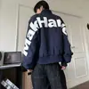 Chaqueta de Vuelo Bordada con Parche de Letra Estilo Callejero Americano 2026 Primavera Unisex Holgada Casual Chaqueta de Béisbol con Cremallera
