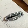 Estilo Coreano Nuevo Otoño Invierno Lana Flor Pequeña Pinza para el Cabello Pinza para Flequillo Pinza Lateral para Cabello Rebelde Linda Bonita Pinza Lateral Pinza BB Pasador