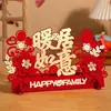 Decoraciones para Celebración de Inauguración al por Mayor en Stock para Casas Nuevas, Suministros para Entrada de Casa Nueva, Adornos 3D para Ceremonia de Entrada de Casa Nueva