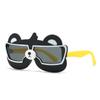 Gafas de sol polarizadas de dibujos animados para niños, nuevas y lindas gafas de sol para bebé, protección ocular personalizada, gafas de sol de silicona