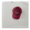 Nova Touca de Baseball Infantil Gradiente Bordada Desenho Animado Estilosamente Estilosamente Roupa de Rua Boné Protetor Solar