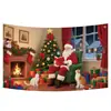 2025 Nuevo Fondo de Tela Banner de Navidad Decoraciones para Fiestas Festivas Banner Decoración Escena Fabricante Suministro