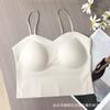 Sujetador Deportivo Fresco sin Costuras de Seda de Hielo para Primavera y Verano Push-Up Top Tubo Camisola Ropa Exterior Top sin Espalda