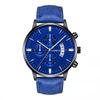 Comércio Exterior Explosões Transfronteiriças Simples Homens Negócios Watch Aço Inoxidável Moda Cinturão Assista Calendário Luminoso Quartzo