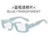 Gafas de Sol Europeas y Americanas Personalizadas con Ranura para Oreja Mismo Estilo Gafas de Sol Hip-Hop Tendencia Transfronteriza Gafas de Sol Estilo Urbano