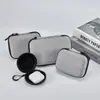 Bolsa de Armazenamento Eva em Estoque para Fones de Ouvido, Discos Rígidos Portáteis, Tecido de Floco de Neve, Microfone Lapela Sem Fio, Bolsa de Armazenamento Digital Eva, Unissex