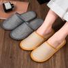 Pantuflas Desechables para Uso en Casa, Hospitalidad de Hotel de Lujo para Huéspedes, Pantuflas Portátiles Gruesas Antideslizantes para Viajes, Casas de Huéspedes y Salones de Belleza