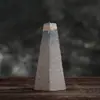Estante de exhibición antiguo chino modelo de casa de sala de té gabinete de té adornos tetera de té tarro sellado de cerámica tetera de barro cocido juego de té