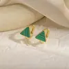 Pendientes geométricos huecos de estrella europeos y americanos, nicho retro, diseño versátil de moda transfronteriza, ear cuffs de círculo geométrico para mujer