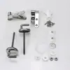 Nueva bisagra de acero inoxidable para tapa de inodoro de hotel, bisagra para tapa de inodoro pesada, accesorios con tornillos