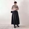 Conjunto de Duas Peças Cardigã de Gola Redonda e Manga Longa + Saia Estilo Japonês Estilo Preguiçoso Novo Outono e Inverno 2026