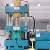 Prensa hidráulica de 315 toneladas com Kevlar, usada para moldar capacetes à prova de balas; prensa hidráulica para inserções de coletes à prova de balas de cerâmica