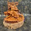 Esculturas Lei Zaomu Escultura Zhao Gongming Como um Raio Zaomu Zhao Xuantan Tianjun Como Enfeites de Carro