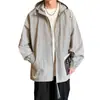 Ropa de Protección Solar para Adolescentes Chaqueta de Verano Ligera con Capucha para Hombre Ropa para la Piel Transpirable de Seda de Hielo Marca de Moda Talla Extra Ropa de Protección Solar