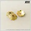 Accesorios Vintage Plateados al por Mayor, Varias Especificaciones, Base de Flor de Loto, Accesorios para Joyería DIY Plateados Base de Flor 18mm