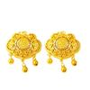 Tienda de oro mismo estilo oro arena Vietnam Ruyi Campana Candado Fu colgante cobre chapado en oro Candado Fu colgante candado de larga vida accesorios para bricolaje