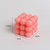 Vento Ins Celebridade da Internet Criativo Formato Cubo Mágico Vela Aromaterapia Borbulhante Atacado Casa Simples Velas Aromáticas Enfeites