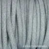 Segundo Lote de Cordones para Cintura Tejidos Sólidos, Cordones de Colores Bloqueados, Cuerdas para Saltar, Cordones Redondos con Purpurina Plateada, Cordones Duraderos para Ropa del Fabricante Transfronterizo