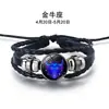 Pulseira Masculina e Feminina Pulseira Luminosa Doze Constelações